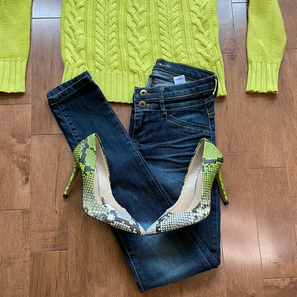 (2 for $20) Dynamite Skinny dark wash Denim Jeans - Picture 1 of 10